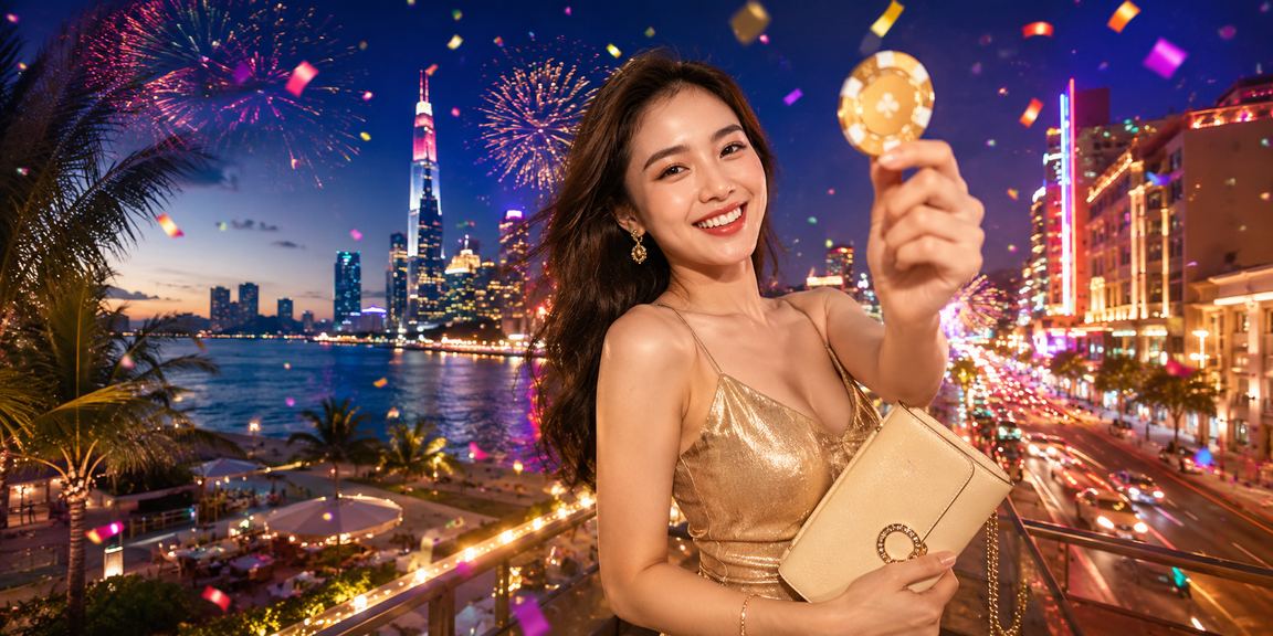 Không khí neon rực rỡ ban đêm tại TP.HCM trong mùa cá cược thể thao trực tuyến