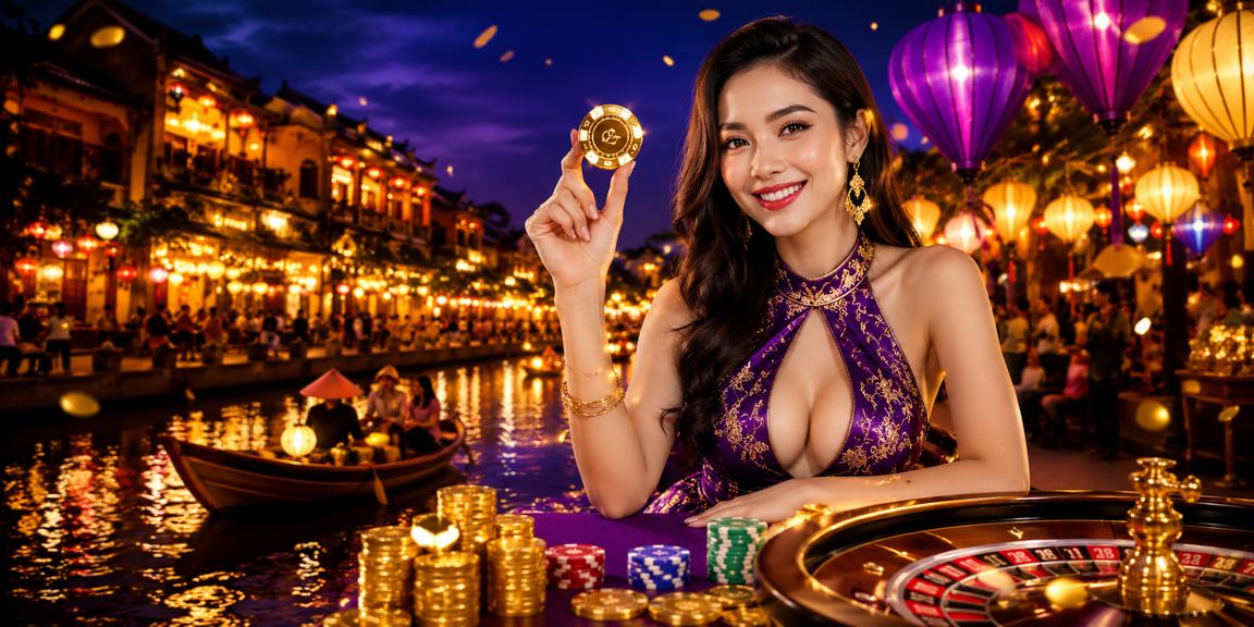 Ánh đèn lồng Hội An gợi không khí giải trí và cá cược trực tuyến