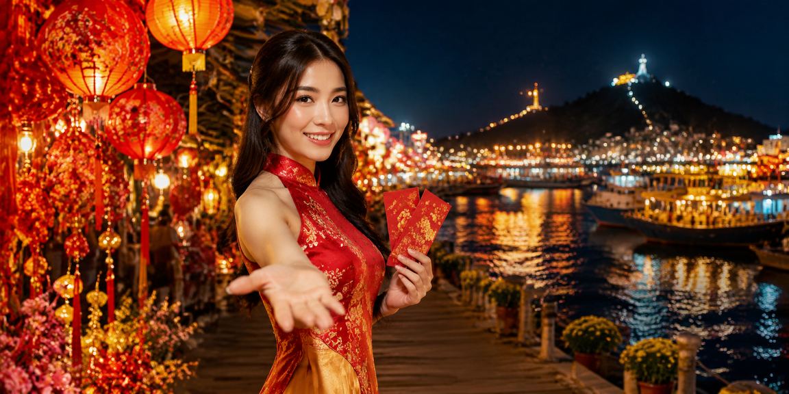 Không khí lễ hội tại chợ đêm Vũng Tàu gắn liền với tinh thần giải trí sôi động